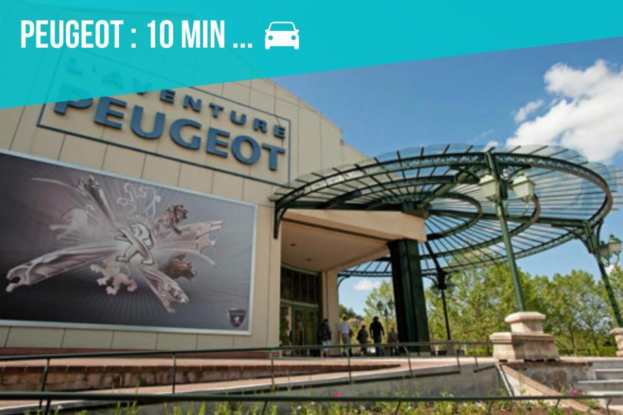 Le 101-Gregimmo-Appart'Hotel Audincourt Luaran gambar
