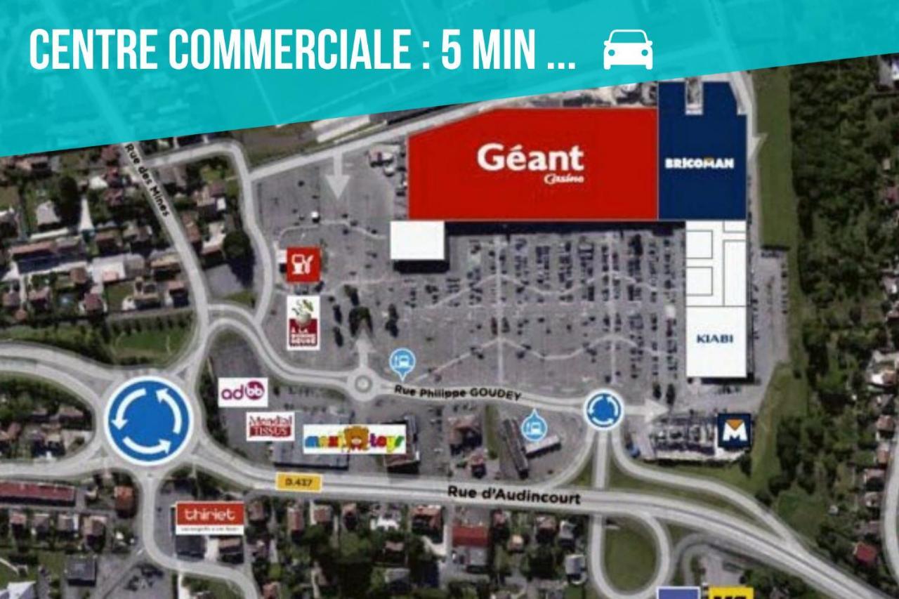 Le 101-Gregimmo-Appart'Hotel Audincourt Luaran gambar
